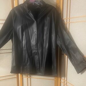 Siena Studio Black Leather Jacket